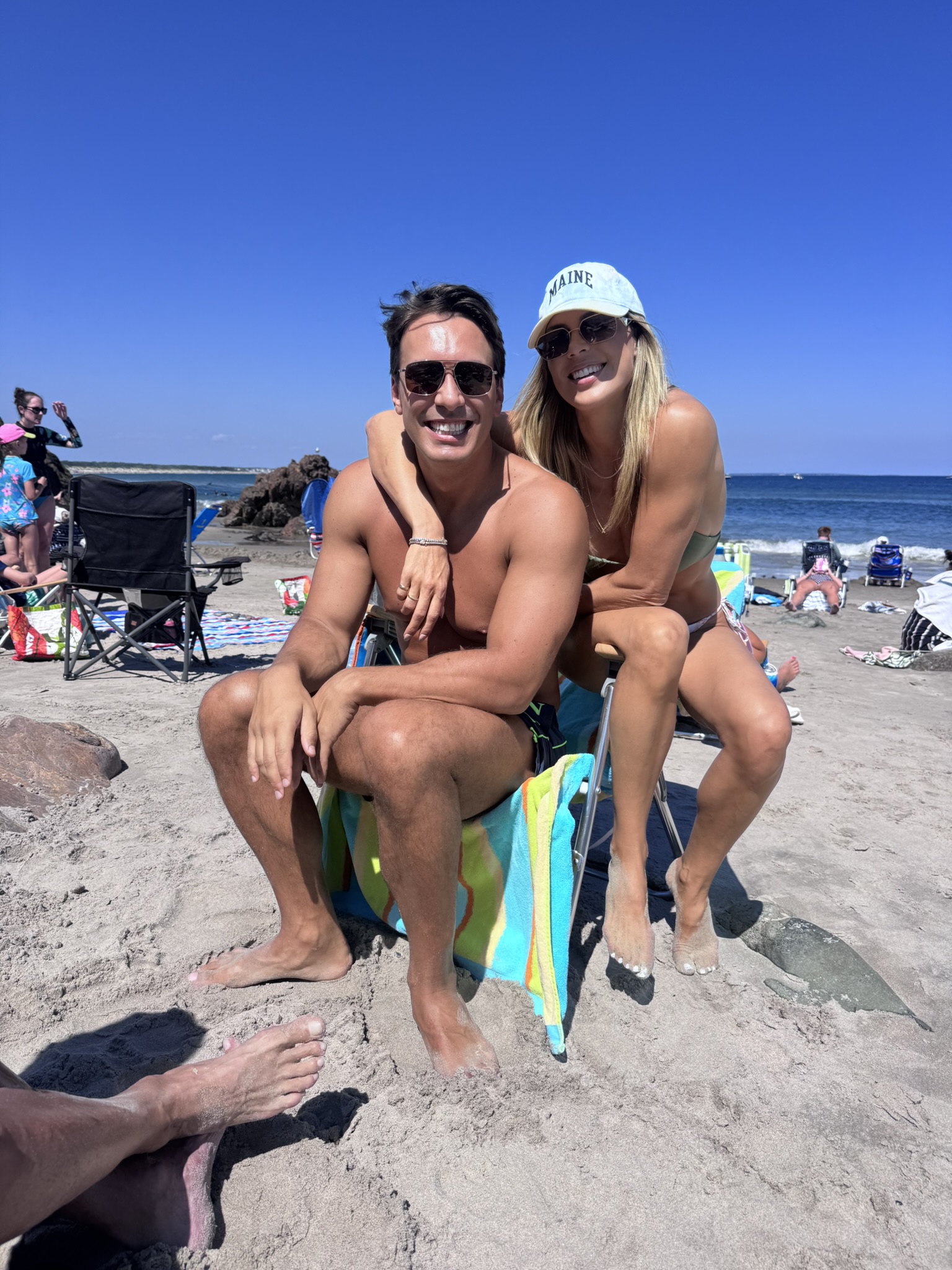 A day at the beach in Maine
