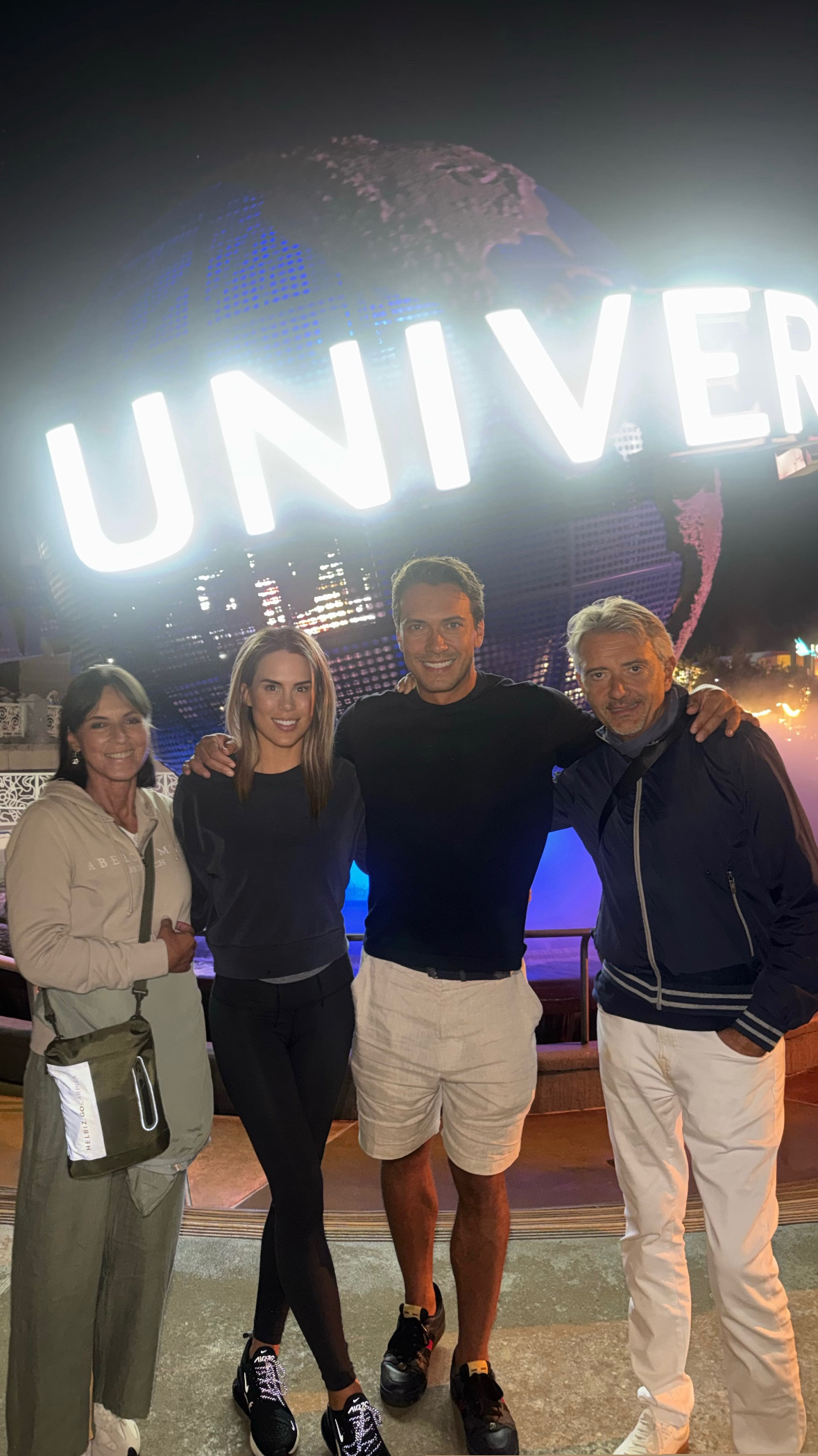 An evening at Universal Studios